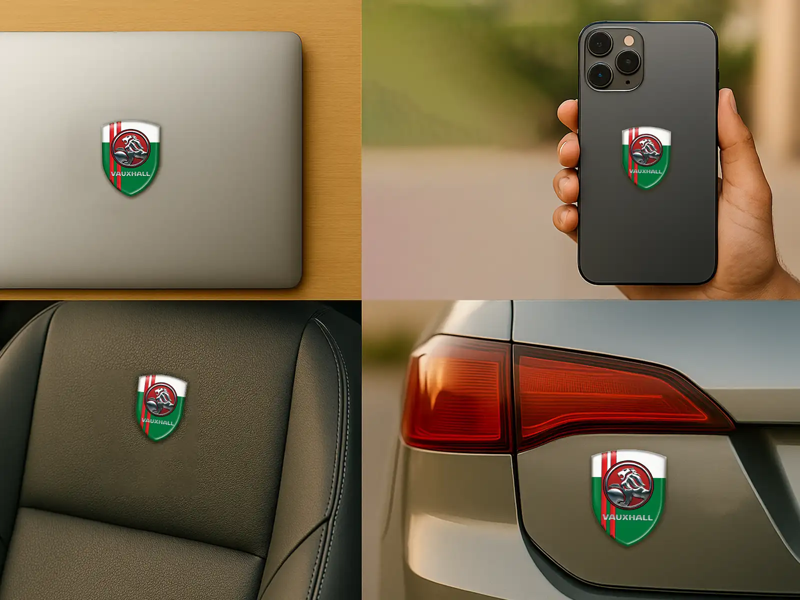 Vauxhall Decalcomanie Auto su Misura Max Pro Durevoli Chic